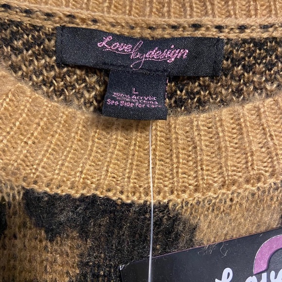 Cheetah sweater - Picture 2 of 3